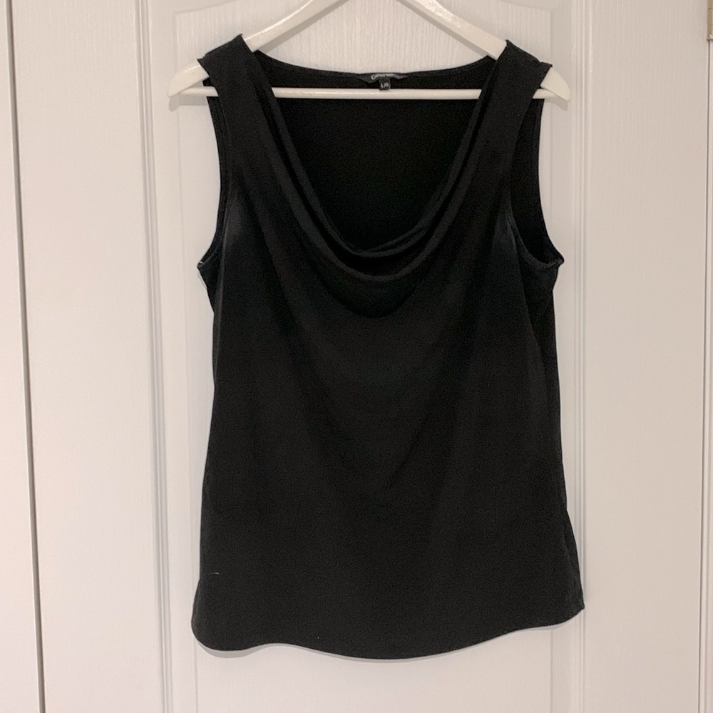 George Cowl Neck Sleeveless Top